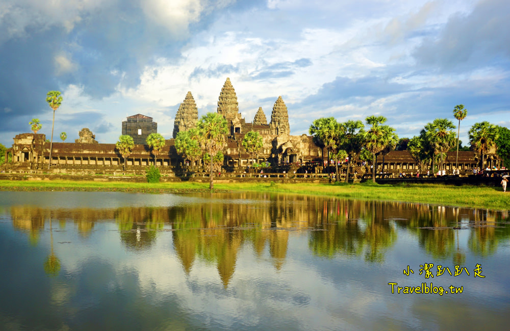 柬埔寨旅遊》小吳哥Angkor Wat 吳哥窟必訪景點．小吳哥必來打卡拍照景點 世界七大奇景!倒影 日出 夕陽拍照都很漂亮!